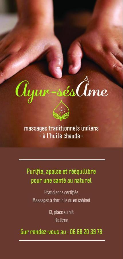 Au Bois Radieux - Option Massage Belleme Exterior foto